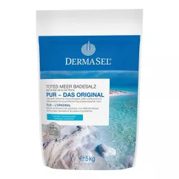 DERMASEL Sal de banho puro do Mar Morto, 5 kg