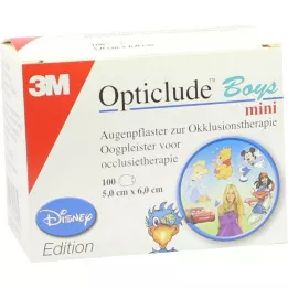 OPTICLUDE 3M Disney meninos mini 2537MDPB-100, 100 unidades