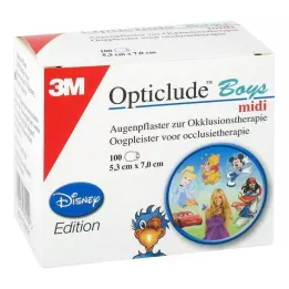 OPTICLUDE 3M Disney meninos midi 2538MDPB-100, 100 unidades