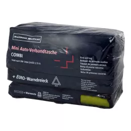 VERBANDTASCHE mini 3 em 1 DIN 13164 + Triângulo de advertência + Wes., 1 pc