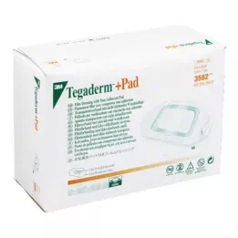 TEGADERM 3M Plus Pad 5x7 cm Pronto para uso 3582, 50 unidades