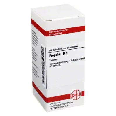 PROPOLIS D 6 comprimidos, 80 unidades PROPOLIS D 6 comprimidos, 80 unidades