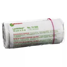 LENKIDEAL Idealb.10 cmx5 m branco com compressa de curativo, 1 pc