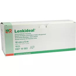 LENKIDEAL Idealb.10 cmx5 m branco sem bandagem, solto, 10 pcs