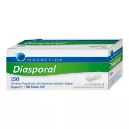 MAGNESIUM DIASPORAL 150 cápsulas, 50 unidades