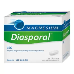 MAGNESIUM DIASPORAL 150 cápsulas, 100 unidades