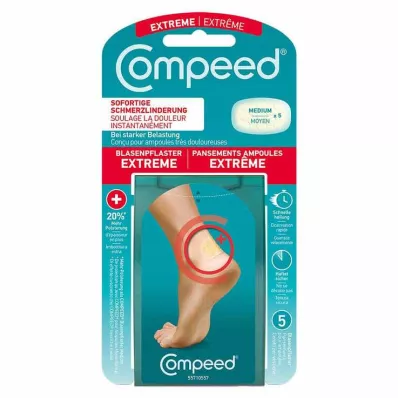 COMPEED Gesso blister extremo, 5 peças COMPEED Gesso blister extremo, 5 peças