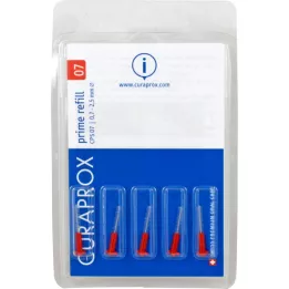 CURAPROX CPS 07 Interdentalb.xxxx-vermelho fino, 5 unid
