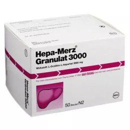 HEPA MERZ Grânulos 3.000 sacos, 50 unidades