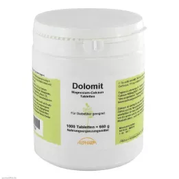 DOLOMIT Comprimidos de magnésio e cálcio, 1000 unidades