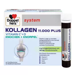 DOPPELHERZ Ampolas do sistema Collagen 11.000 Plus, 30X25 ml