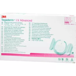 TEGADERM 3M I.V. Fixação Avançada V.8,5x11,5 cm 1685, 50 pcs