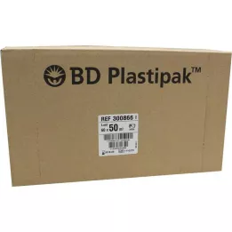 BD PLASTIPAK Spr.50 ml Luer excêntrico, 60X50 ml