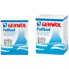GEHWOL Pacote de porção para banho de pés, 10X20 g