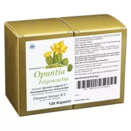 OPUNTIA FEIGENCACTUS Cápsulas, 120 unidades