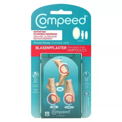 COMPEED Pacote de mistura de gesso blister, 5 peças COMPEED Pacote de mistura de gesso blister, 5 peças
