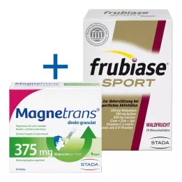 FRUBIASE SPORT Comprimidos efervescentes de frutas da floresta, 20 unidades