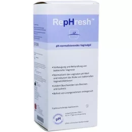 REPHRESH Aplicadores pré-cheios de gel vaginal, 9 unidades