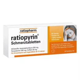 RATIOPYRIN Analgésicos, 20 unidades