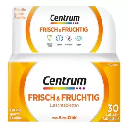 CENTRUM pastilhas frescas & frutadas, 30 unidades