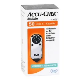 Cassete de teste Accu Chek Mobile, 50 unidades