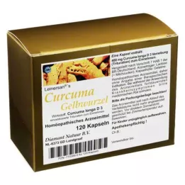 CURCUMA GELBWURZEL Cápsulas, 120 unidades