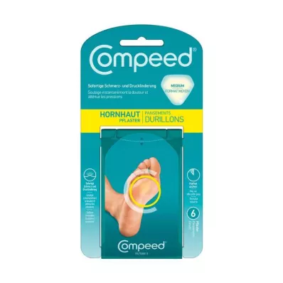 COMPEED Gesso para calos, 6 peças COMPEED Gesso para calos, 6 peças