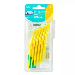 TEPE Escova interdental Ângulo 0,7mm ISO 4 amarelo, 6 pcs