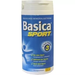 BASICA Bebida mineral esportiva em pó, 240 g