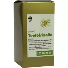 TEUFELSKRALLE CÁPSULAS, 120 unid
