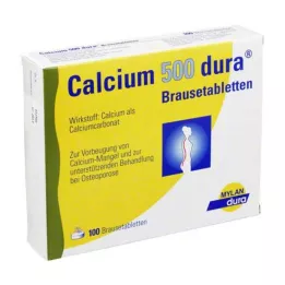 CALCIUM 500 comprimidos efervescentes de dura, 100 unidades