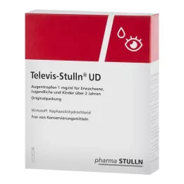 TELEVIS Stulln UD Colírio, 10X0,6 ml