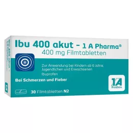 IBU 400 comprimidos revestidos por película de akut-1A Pharma, 30 unidades
