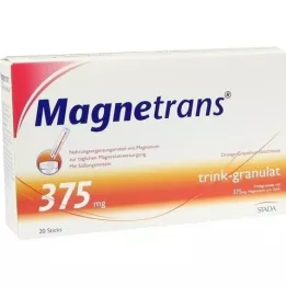 MAGNETRANS beba 375 mg grânulos, 20 unidades