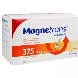 MAGNETRANS beba 375 mg grânulos, 50 unidades