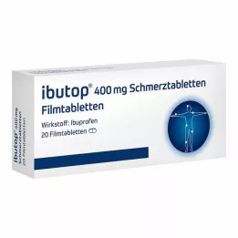 IBUTOP Comprimidos revestidos por película de analgésicos de 400 mg, 20 unidades