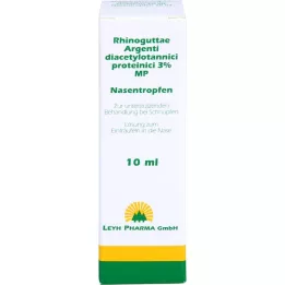 RHINOGUTTAE Argent.Diacet.prot.3% MP Gotas nasais, 10 ml