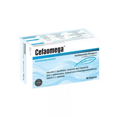 CEFAOMEGA cápsulas, 90 unidades