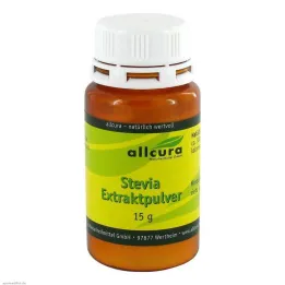 Extrato de estévia em pó, 15 g