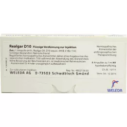 REALGAR D 10 ampolas, 8X1 ml