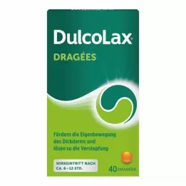 DULCOLAX Drageias comprimidos gastrorresistentes, 40 unidades