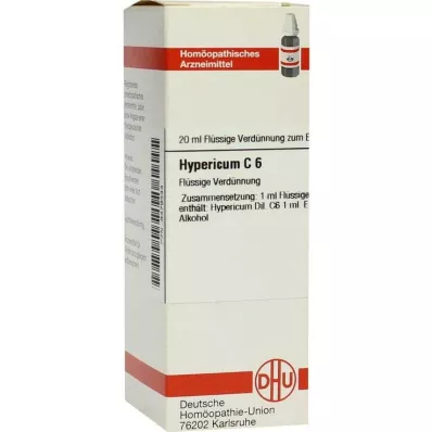 HYPERICUM Diluição C 6, 20 ml