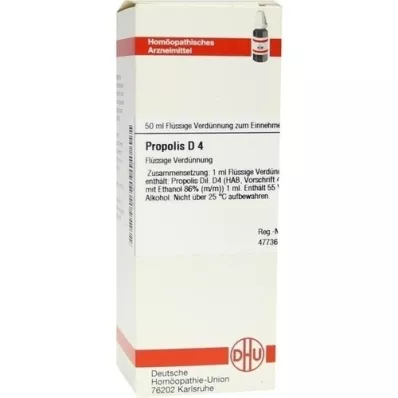 PROPOLIS Diluição D4, 50 ml