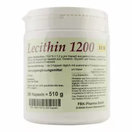 LECITHIN 1200 cápsulas, 300 peças