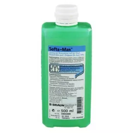 SOFTA MAN Frasco dispensador de desinfeção para mãos, 500 ml
