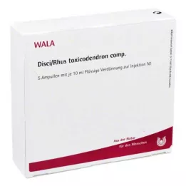 DISCI/Ampolas de Rhus toxicodendron comp., 5X10 ml