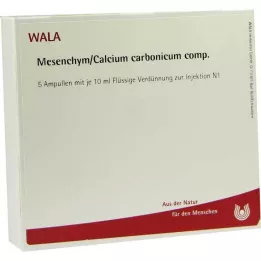 MESENCHYM/CALCIUM ampolas de carbonicum comp., 5X10 ml