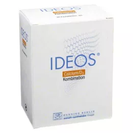 IDEOS Comprimidos mastigáveis de 500 mg/400 UI, 90 unidades
