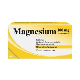 MAGNESIUM Comprimidos de Jenapharm 100 mg, 50 unidades