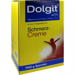 DOLGIT Distribuidor de creme para dor, 1000 g